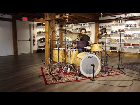 Pearl Masterworks Exotic Drum Set w/ Todd Sucherman!!