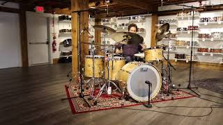 Video thumbnail for Pearl Masterworks Exotic Drum Set w/ Todd Sucherman!! by Drum Center of Portsmouth