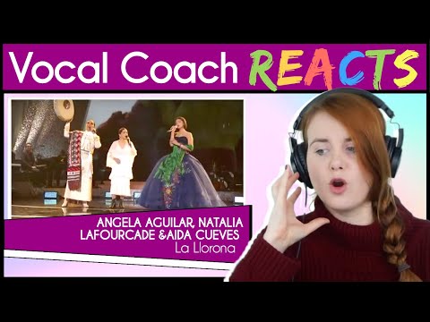 Vocal Coach reacts to Angela Aguilar, Aida Cuevas & Natalia Lafourcade: "La Llorona" | 2019 GRAMMYs