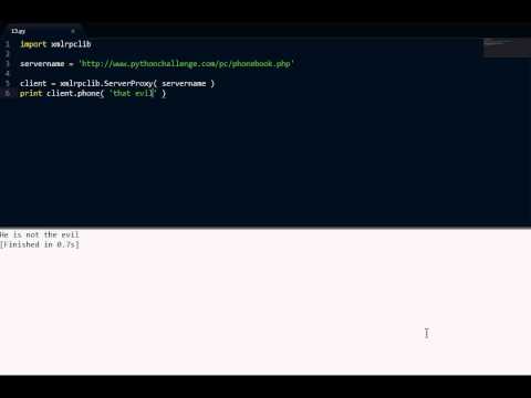 Learn Python Challenge 13 WHO IS THE EVIL - Mind Luster
