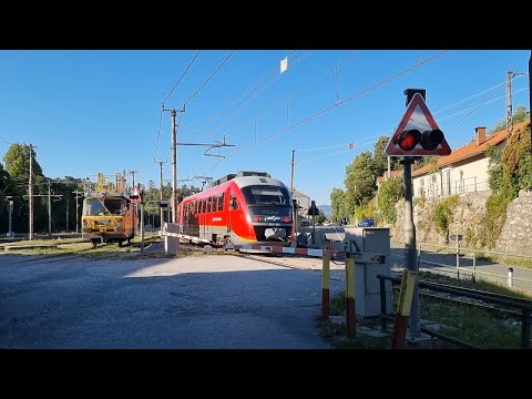 Bahnübergang St. Peter in Krain/Pivka (SLO)