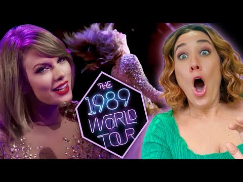 "this is INSANE!" Vocal coach reacts to Wildest Dreams / Enchanted | 1989 World Tour