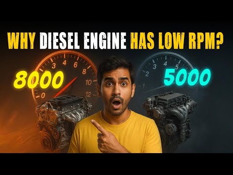 Why Diesel Engines Have Lower RPMs Than Petrol Engines | Diesel vs Petrol Engine Part 1