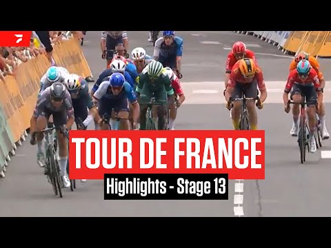 Tour de France 2024 Stage 13 Highlights