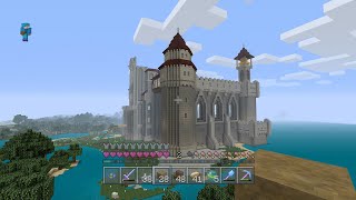 EP12 Minecraft heavenandearth Wizard Tower Portal Castle