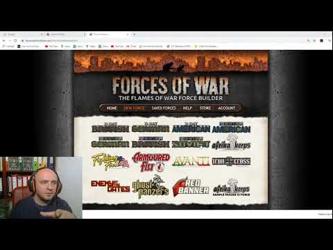 List Building Flames of War - First Episode