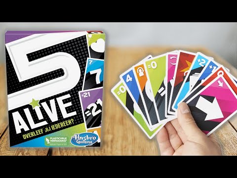 5 ALIVE - Spielregeln TV (Spielanleitung Deutsch) - HASBRO GAMING FIVE ALIVE