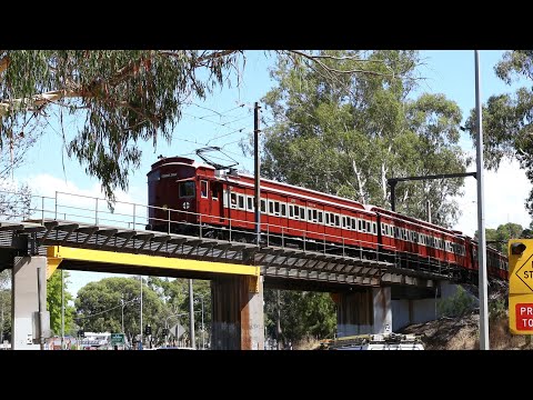 Red Rattlers from North to East / Tait Members Train