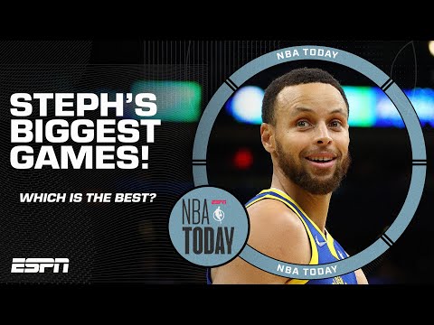 Ranking Steph Curry's biggest games! | NBA Today
