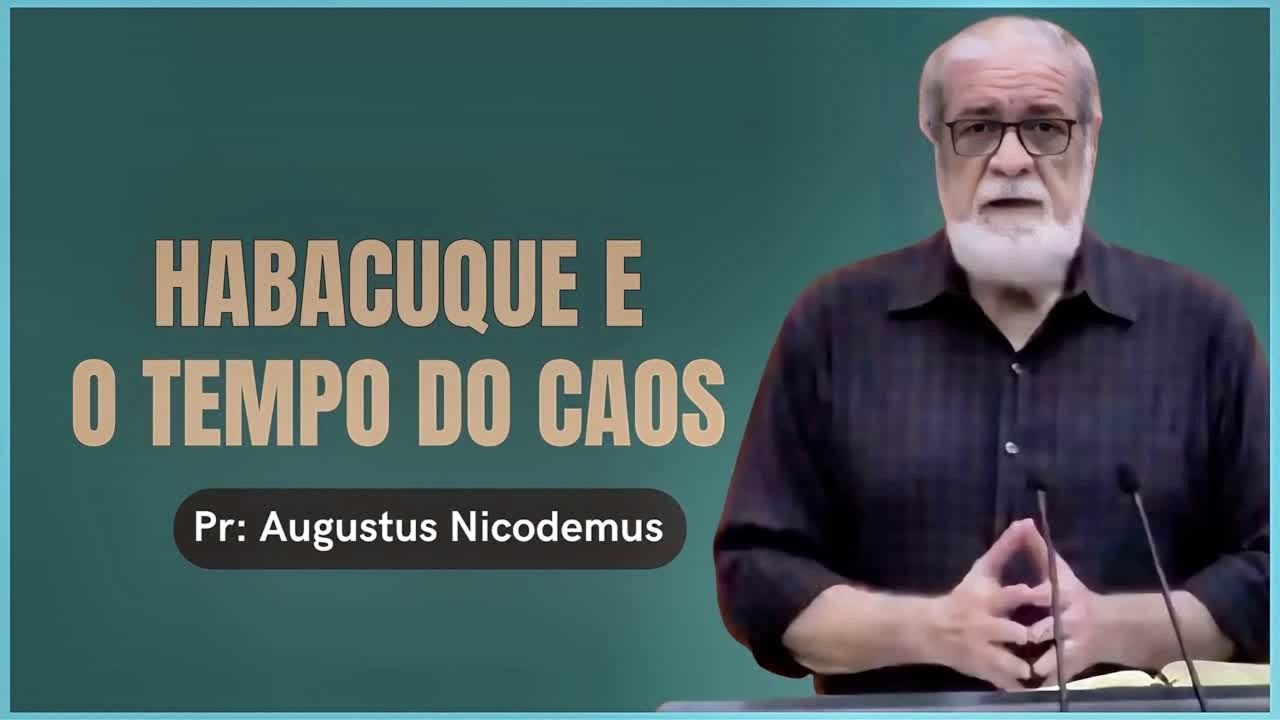ONDE ESTÁ DEUS QUANDO O MAL TRIUNFA? – ESTUDO EM HABACUQUE