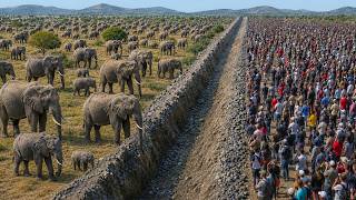 How India Face With Massive Aggressive Elephant Herds Ravaging Over Million Hectares of Farmland