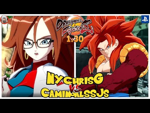 DBFZ NYChrisG vs Camino_al_SSJ5 - NY Style - Ver 1.30