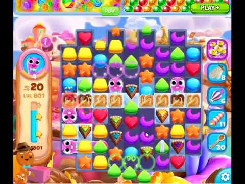 Cookie Jam Blast Level 801 - NO BOOSTERS 🍪 | SKILLGAMING ✔️