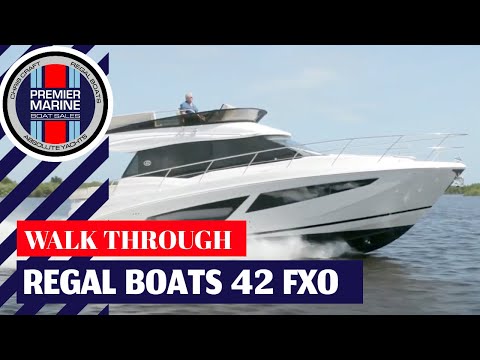 Regal 42 FXO Walkthrough- For Sale by Premier Marine Boat Sales Sydney Australia!