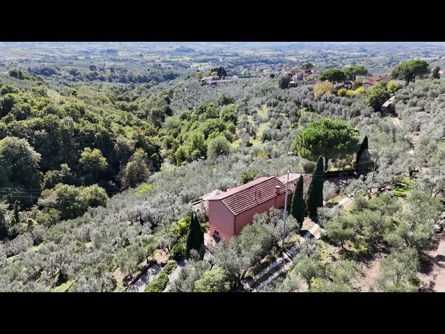 LAMPORECCHIO, CASOLARE PANORAMICO CON GIARDINO, DIVISO IN DUE UNITA' IMMOBILIARI D2