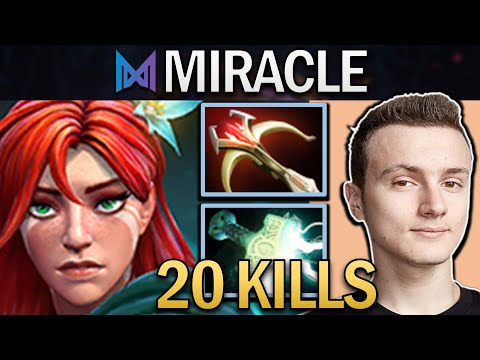 Windranger Dota 2 Gameplay Miracle with 20 Kills and Crystallis