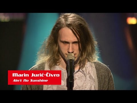 Marin Jurić Ćivro: "Ain't No Sunshine" - The Voice of Croatia - Season1 - Blind Auditions4