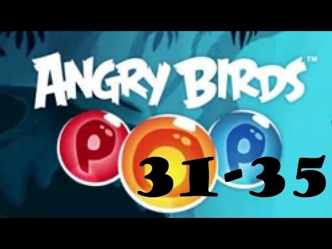 Angry Birds Pop Levels 31 to 35 Walkthroughs - Intellectual Games