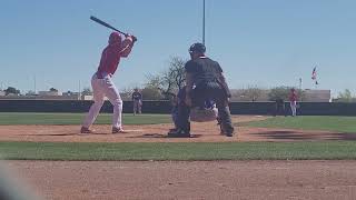Vojtech Mensik | Angels | 3B | (2022 AZ Instructs)