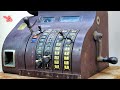 1952 S National Cash Register Machine Restoration Can It Still Print Receipts