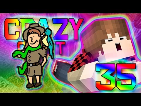 Minecraft: ZOOKEEPER MOD! Crazy Craft 2.0 Modded Survival w/Mitch! Ep. 35 (Crazy Mods)