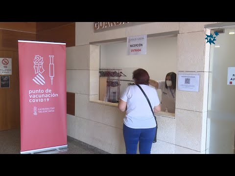 Ayer comenzaron las vacunaciones en l’Auditori de La Nucía