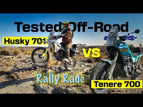 Off-Road Test: Can the Tenere 700 keep up with the Husqvarna 701 off-road?