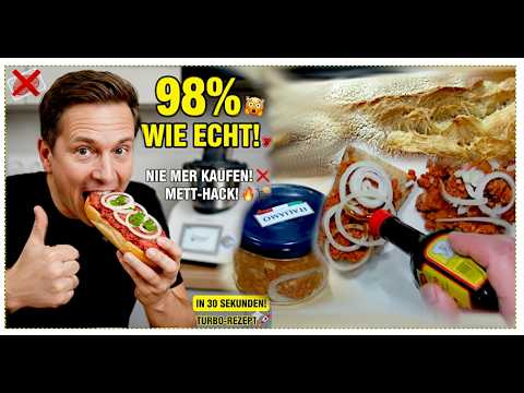Nie wieder kaufen! ❌ Frisches Schweinemett aus der Monsieur Cuisine 🧅🚀