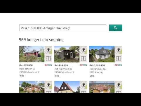 Søgning efter bolig på det nye danbolig.dk!