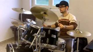 Volbeat-light a way drum cover