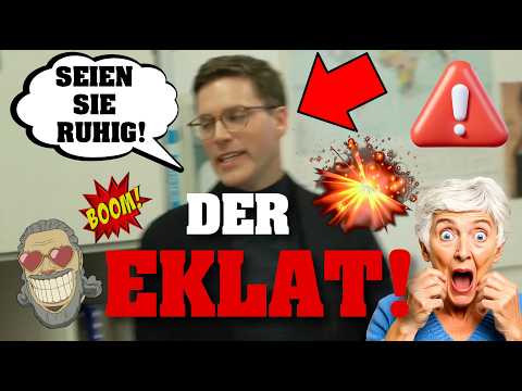 CDU heartthrob Hagel loses his temper in front of a school class! 💥⚡️ Poor teacher! #PoliticalSatire