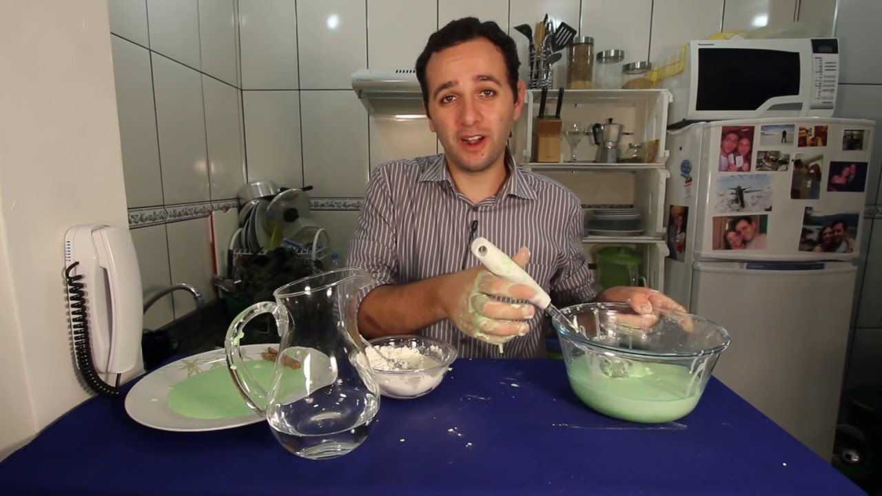 O líquido que quer ser sólido (EXPERIÊNCIA)