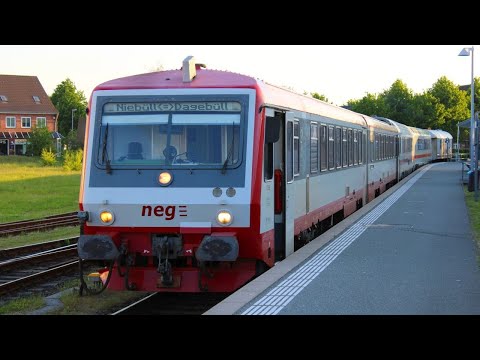 Mit der neg von Niebüll nach Dagebüll Mole (Fst-Mitfahrt)