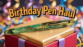 🎉 INTRODUCING 2025's BIRTHDAY FOUNTAIN PENS | Leonardo, Esterbrook & Mystery Unboxing
