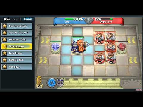 Hero Academy Dwarves Challenge Outnumbered