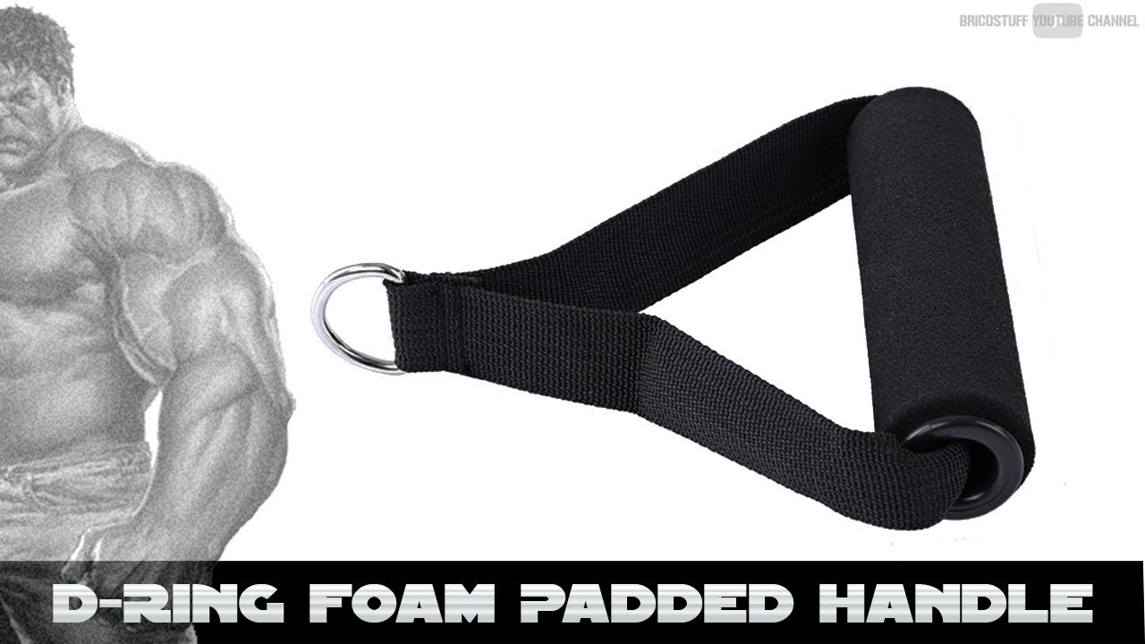 🏋 Poignée de tirage en mousse pour élastique/machine de musculation