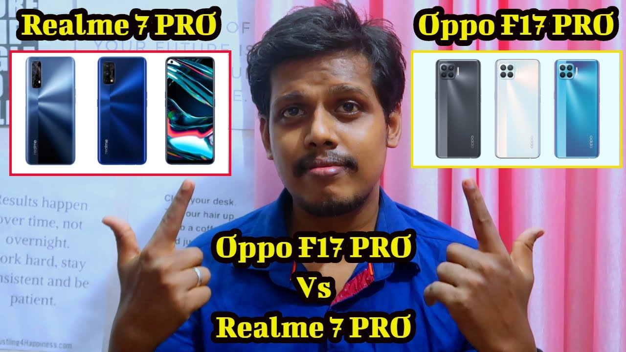 Realme 7 Pro VS Oppo F17 Pro - Best Buy in 20K Price - TechNtech தமிழ்