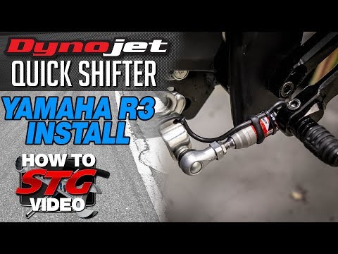 Dynojet Yamaha R3 Power Commander V Quick Shifter Sensor Install | Sportbike Track Gear