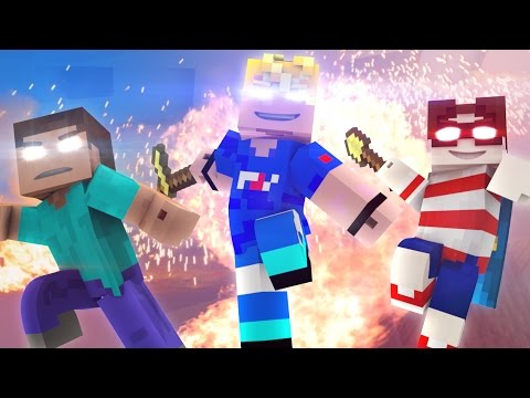 ♫ Wanted Men ♫ (Minecraft Original Music Video) - Minecraft Animation - FrediSaalAnimations
