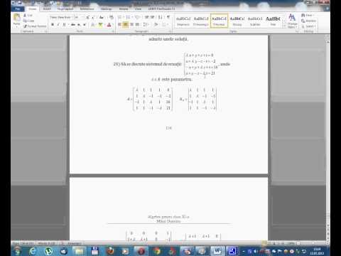 Algebra pentru clasa a XI-a --Lectia 11