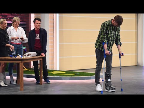 Ortho-Load-Tracker - den gebrochenen Fuß richtig belasten - Das Ding des Jahres