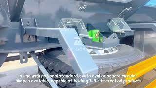 بيع عربة الصهريج لنقل الوقود ومواد التشحيم ZF Trailer 40cbm Carbon Steel Fuel Trailer - صورة 4 | Autoline EG جديد عربة الصهريج لنقل الوقود ومواد التشحيم ZF Trailer 40cbm Carbon Steel Fuel Trailer | صورة 4 - Autoline