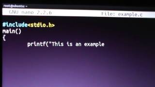How to run C programs in Ubuntu Linux