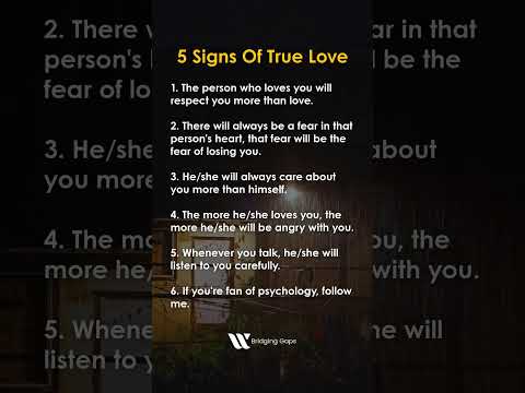 5 Signs It's True Love, Not Just Infatuation