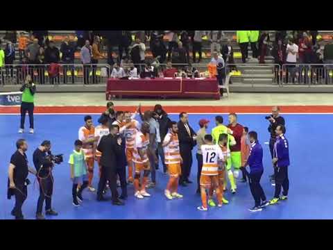 Celebración Plásticos Romero-Barcelona Lassa (5-2)