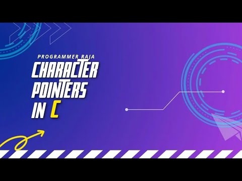 Character Pointer In C Programming Tutorial 27