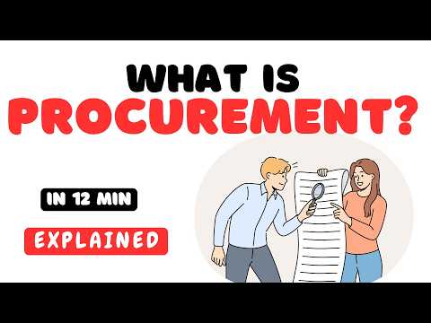 What is Procurement? Procurement Process Explained in 12 minutes