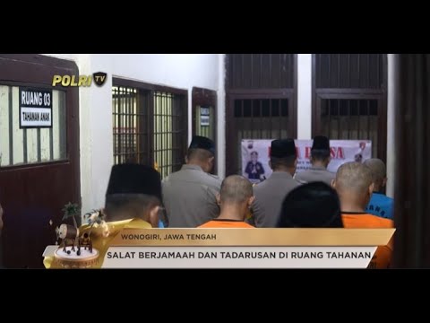 POLRES WONOGIRI BUKBER BARENG TAHANAN MAPOLRES