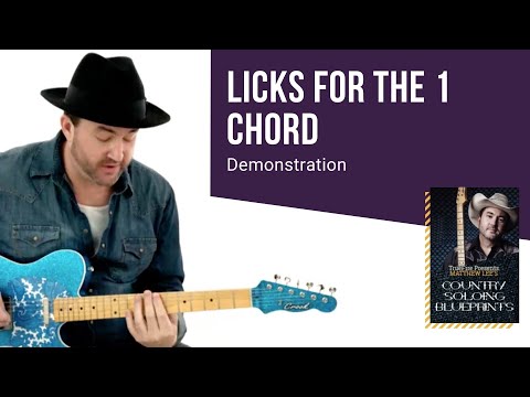 🎸 Licks for the 1 Chord - Demonstration - Guitar Lesson - Matthew Lee