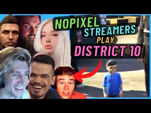 NoPixel streamers REACT to District 10 (it goes exactly as expected) | GTA RP NoPixel